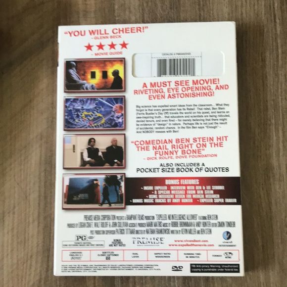 🌎25% Off Bundles of 2+ items🌎 Ben Stein Expelled: No Intelligence Allowed -DVD - Picture 2 of 5